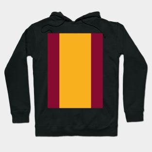 Motherwell Retro Claret Amber Stripe Home 1982 - 84 Hoodie